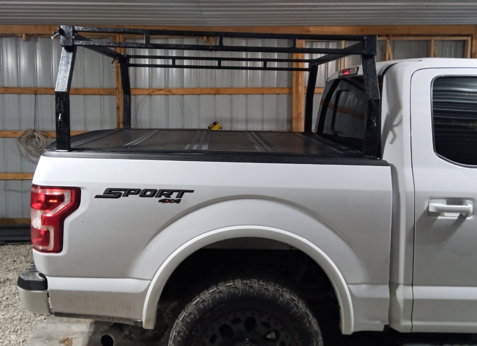 T~RAX rack on black Ford F-150